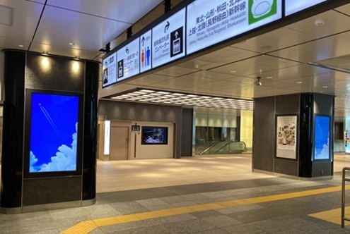 広告イメージ_J・ADビジョン東京駅新幹線北乗換口