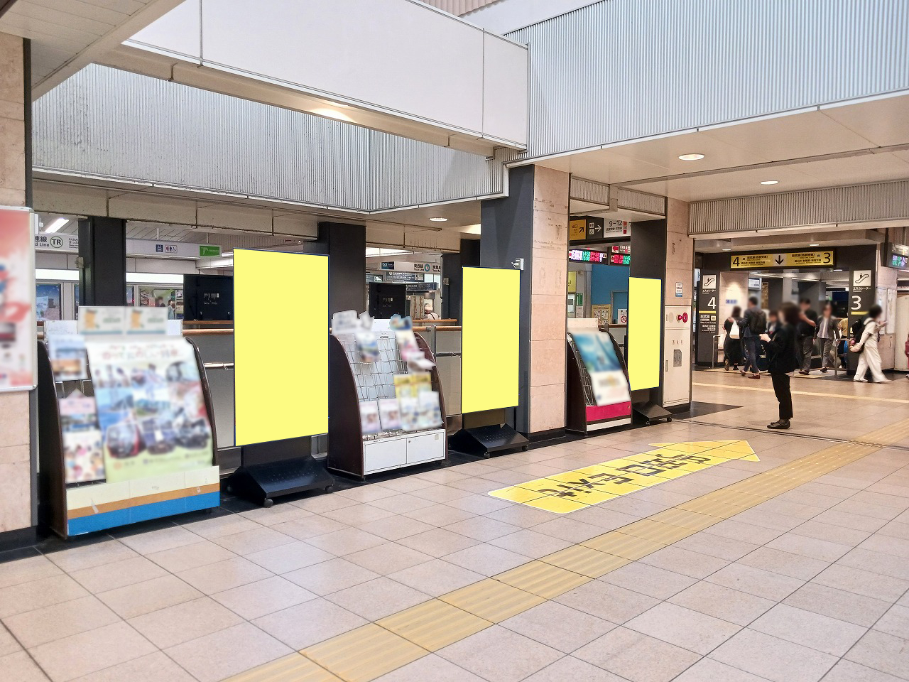 J・ADビジョン 西船橋駅改札内 21面セット