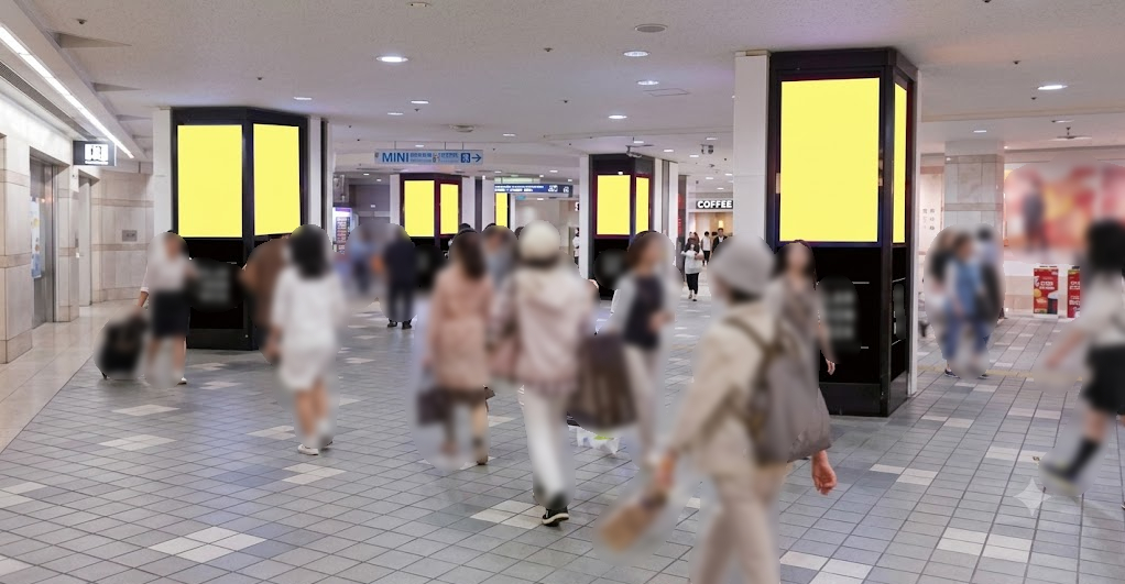 JR札幌駅 JRタワー札幌ピラービジョンCROSS