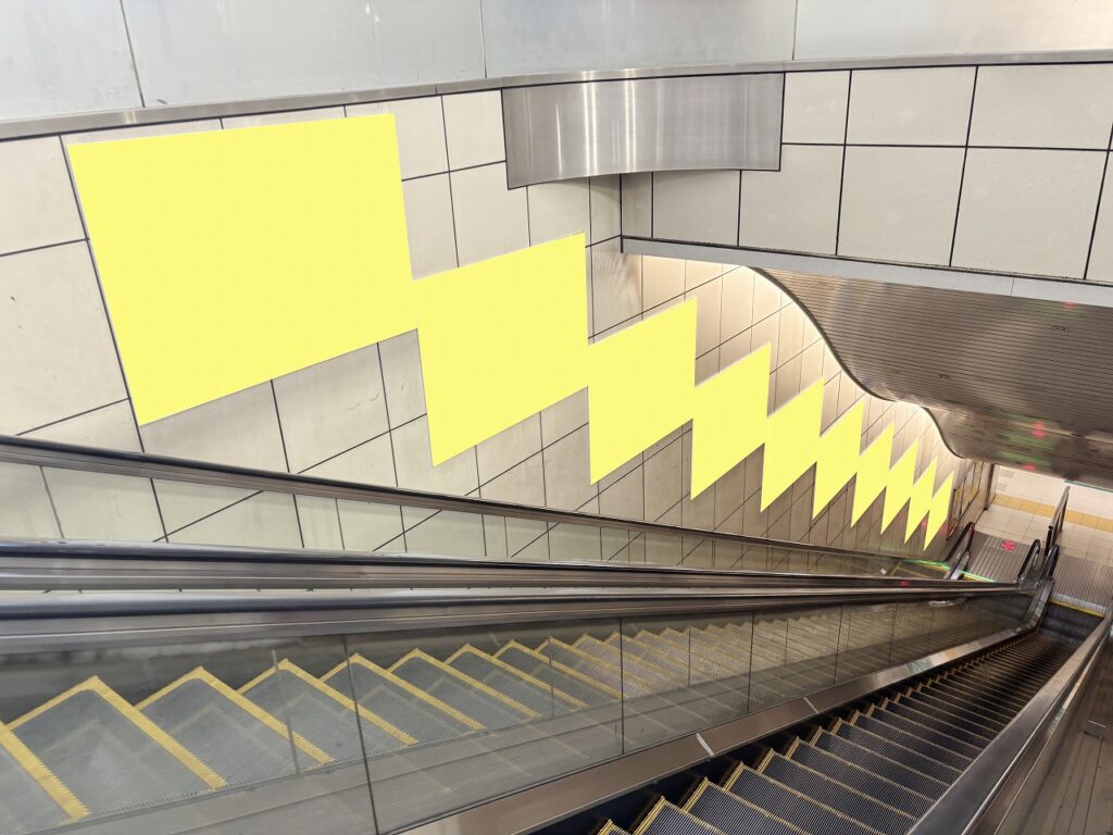 りんかい線国際展示場駅・集中貼り_イメージ